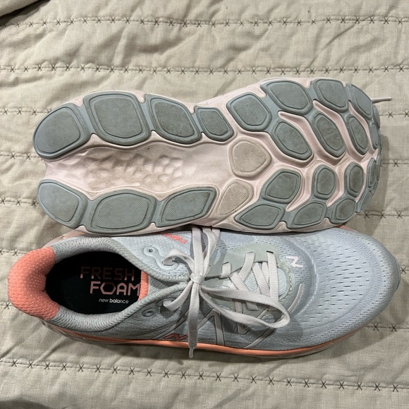 NEW NEW BALANCE women's new balance fresh foam x more v4 running shoes ( b width - Picture 6 of 7
